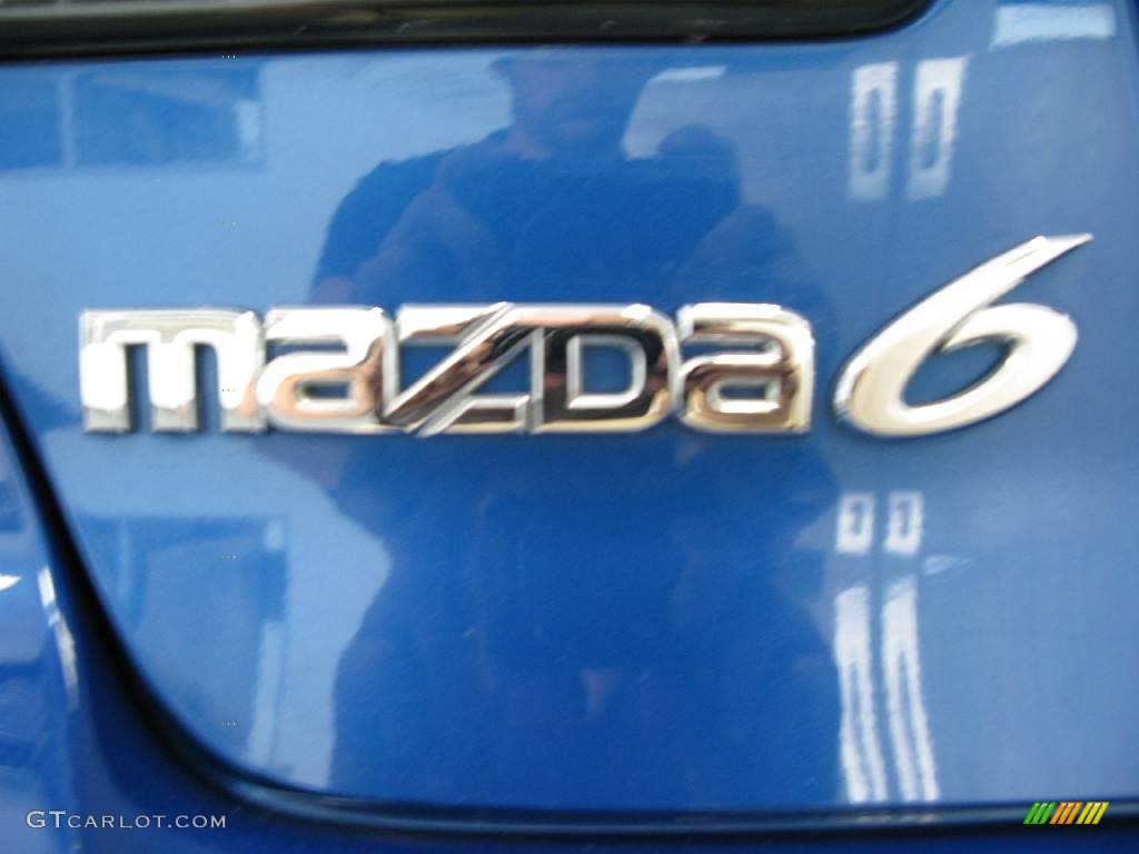2008 MAZDA6 i Touring Hatchback - Bright Island Blue / Black photo #17