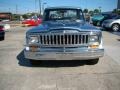 1984 Silver Blue Jeep J Series Truck J10 4x4  photo #3