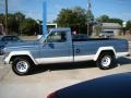 1984 Silver Blue Jeep J Series Truck J10 4x4  photo #5