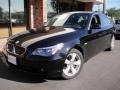Jet Black - 5 Series 525xi Sedan Photo No. 1