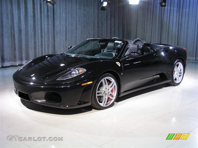 2005 F430 Spider F1 - Black Metallic / Black photo #1