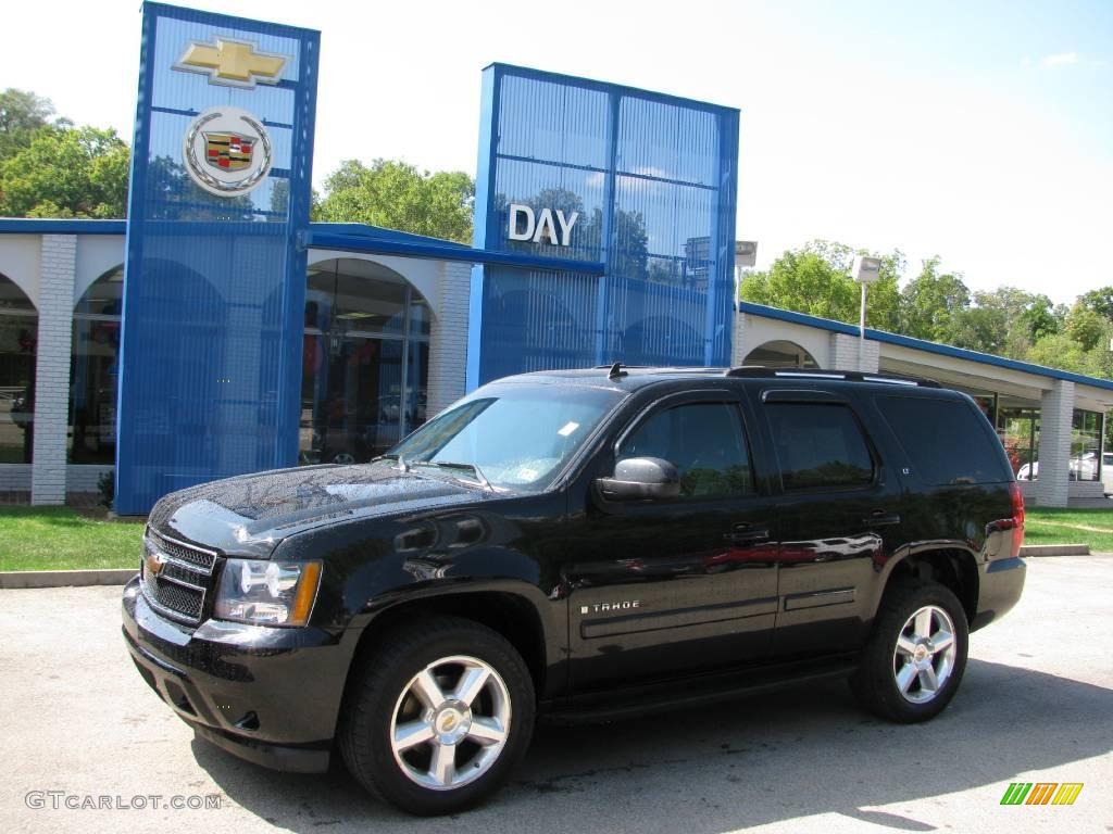 Black Chevrolet Tahoe