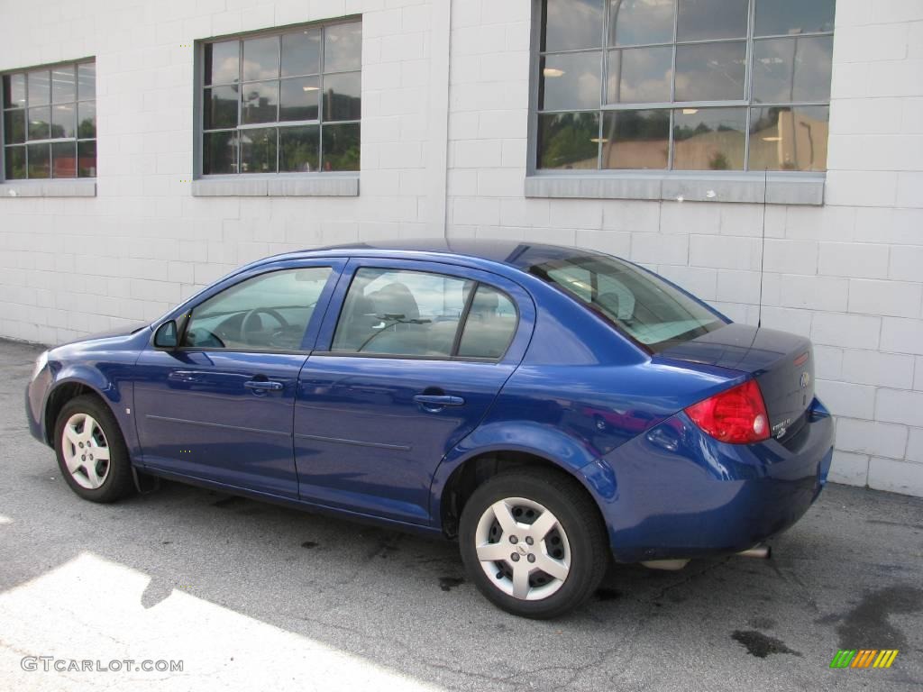 2007 Cobalt LT Sedan - Laser Blue Metallic / Gray photo #6