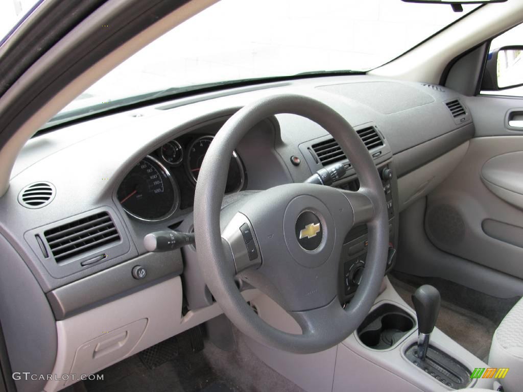 2007 Cobalt LT Sedan - Laser Blue Metallic / Gray photo #8