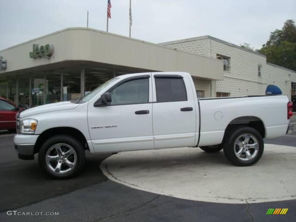 Bright White Dodge Ram 1500