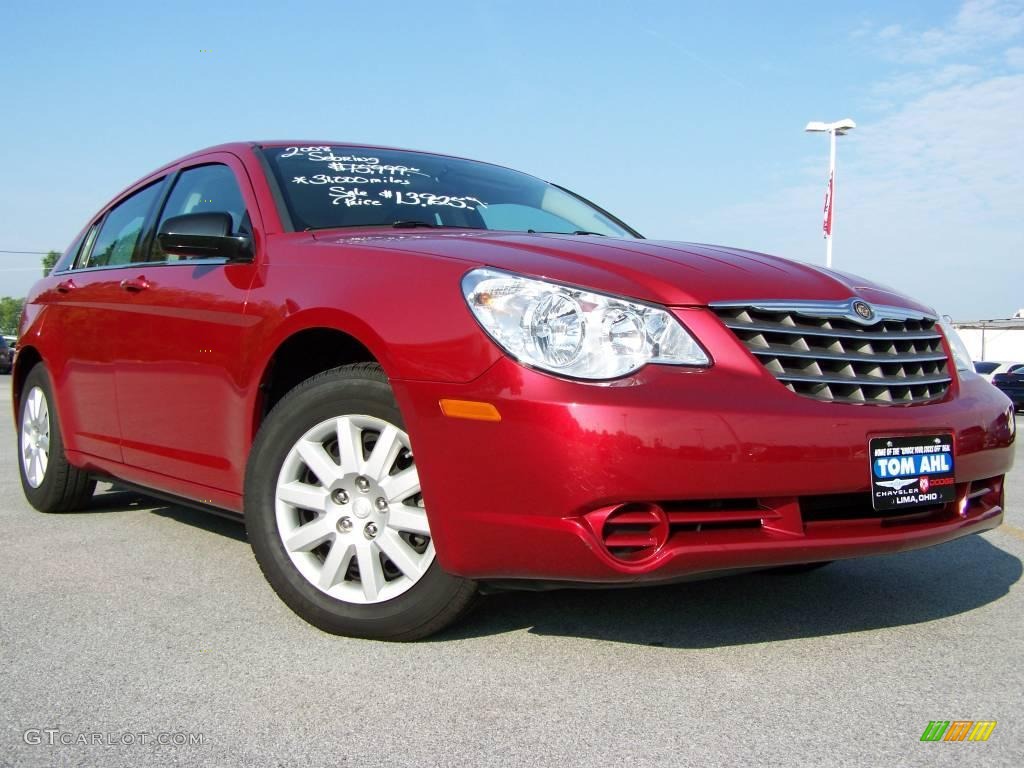 Inferno Red Crystal Pearl Chrysler Sebring