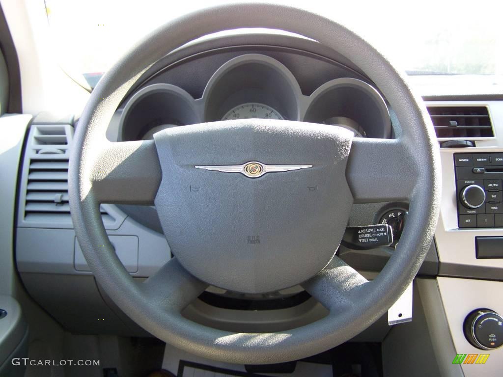 2008 Sebring LX Sedan - Inferno Red Crystal Pearl / Dark Slate Gray/Light Slate Gray photo #14