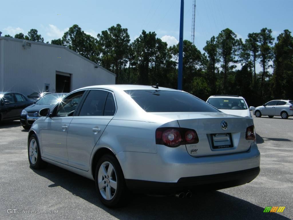 2008 Jetta SE Sedan - Reflex Silver Metallic / Anthracite Black photo #3