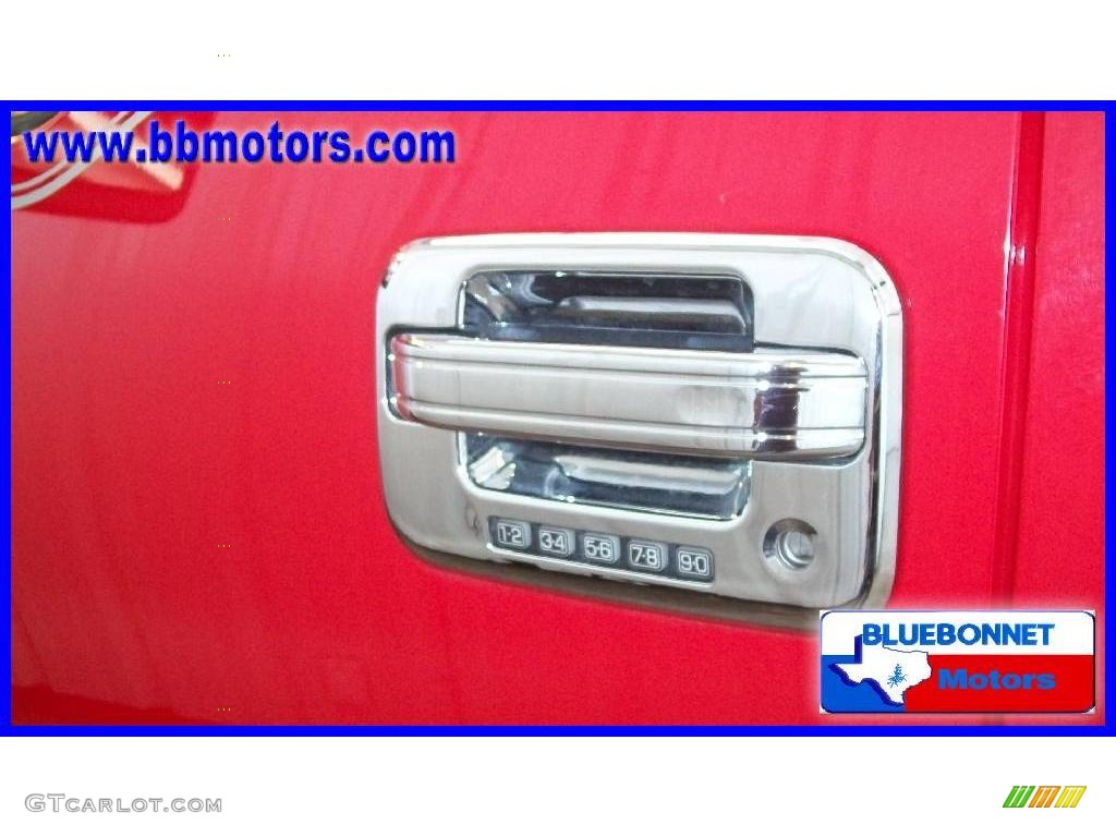 2005 F150 XLT SuperCrew - Bright Red / Medium Flint Grey photo #9