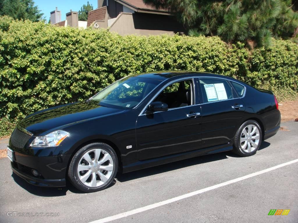 2006 M 45 Sedan - Black Obsidian / Graphite photo #3