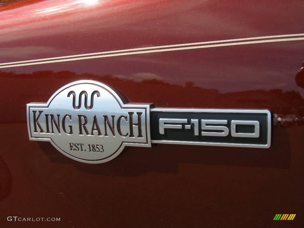 2006 F150 King Ranch SuperCrew 4x4 - Dark Copper Metallic / Castano Brown Leather photo #9