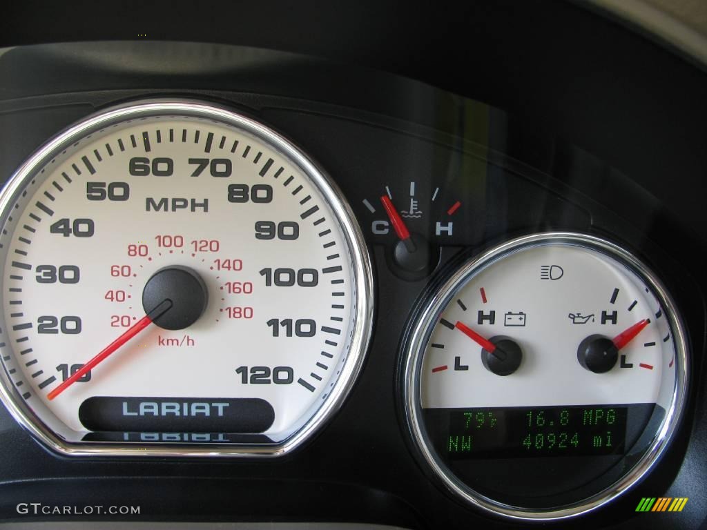 2006 F150 Lariat SuperCab 4x4 - Black / Tan photo #15