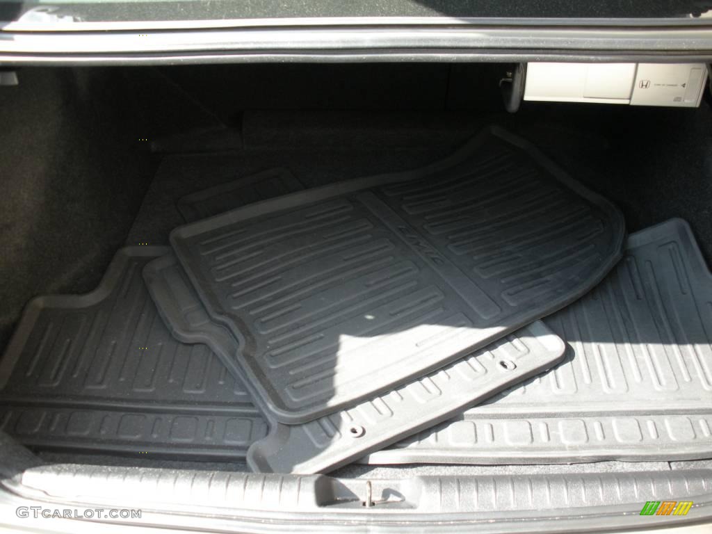 2007 Civic Si Sedan - Galaxy Gray Metallic / Black photo #17