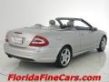 2005 Diamond Silver Metallic Mercedes-Benz CLK 500 Cabriolet  photo #2