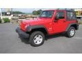 Flame Red - Wrangler X 4x4 Photo No. 1