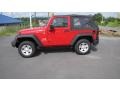 Flame Red - Wrangler X 4x4 Photo No. 2