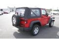 Flame Red - Wrangler X 4x4 Photo No. 5