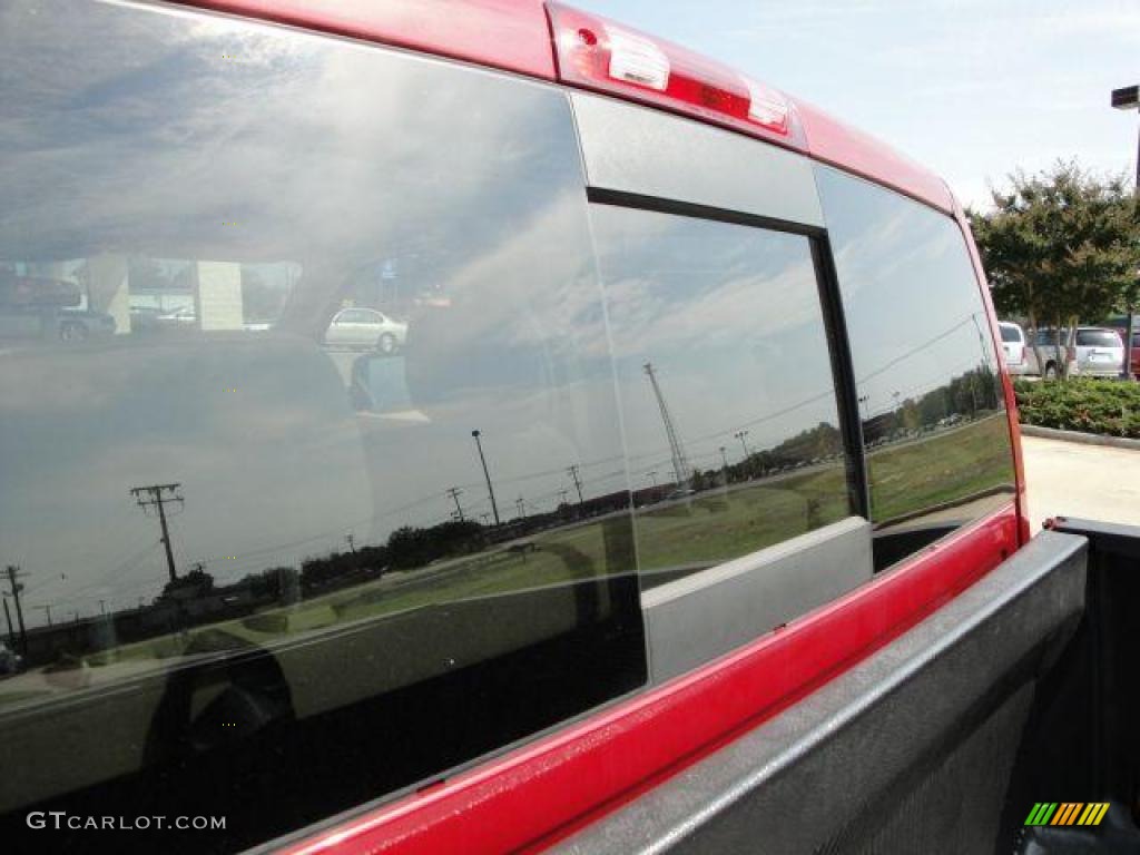 2009 Ram 1500 SLT Crew Cab 4x4 - Inferno Red Crystal Pearl / Dark Slate/Medium Graystone photo #11