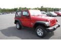 Flame Red - Wrangler X 4x4 Photo No. 7