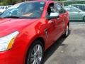 2008 Vermillion Red Ford Focus SE Sedan  photo #9