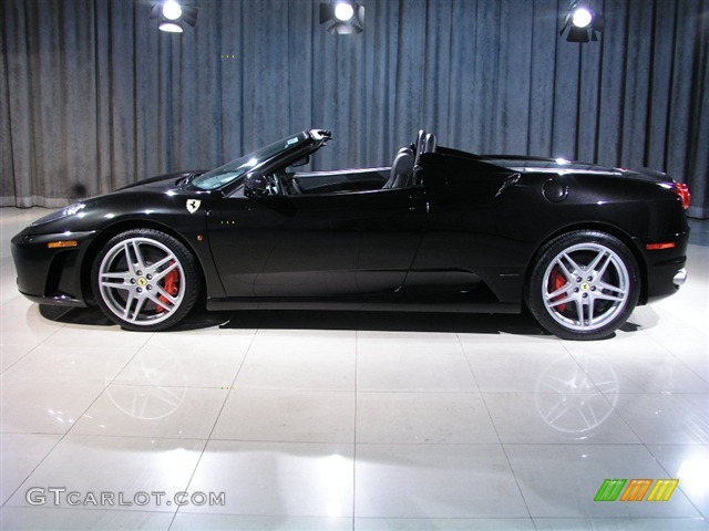 2005 F430 Spider F1 - Black Metallic / Black photo #19