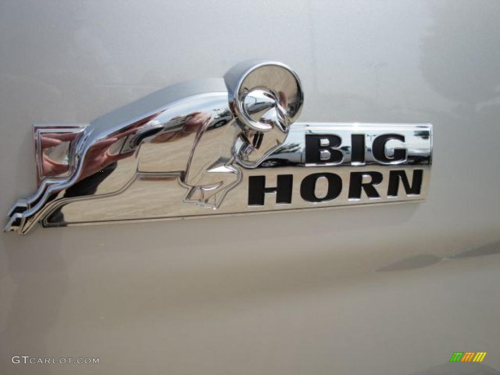 2009 Ram 1500 Big Horn Edition Crew Cab - Bright Silver Metallic / Dark Slate/Medium Graystone photo #16