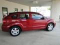 2009 Inferno Red Crystal Pearl Dodge Caliber SXT  photo #4