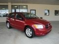 2009 Inferno Red Crystal Pearl Dodge Caliber SXT  photo #5