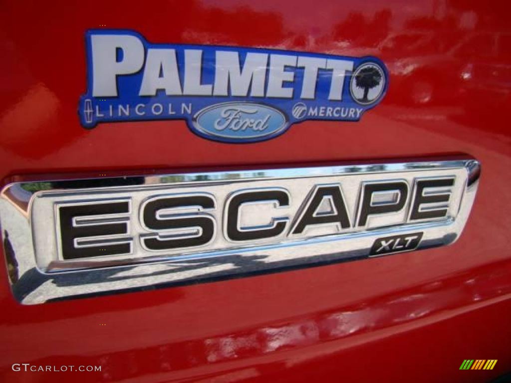 2009 Escape XLT V6 - Torch Red / Stone photo #26