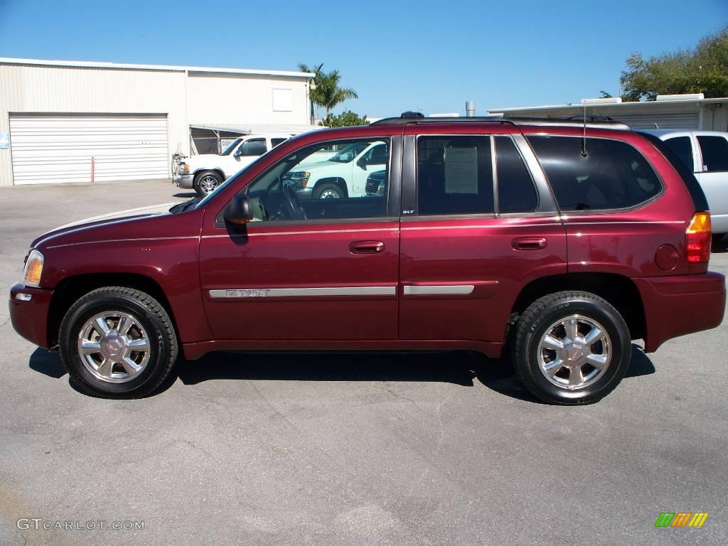 2002 Monterey Maroon Metallic Gmc Envoy Sle 1802684 Photo