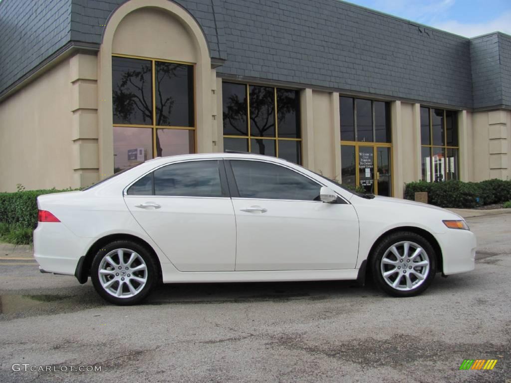 2008 TSX Sedan - Premium White Pearl / Parchment photo #7