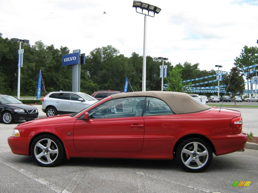 2004 C70 Low Pressure Turbo - Passion Red / Beige photo #6