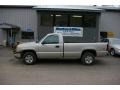 Silver Birch Metallic - Silverado 1500 Regular Cab 4x4 Photo No. 2