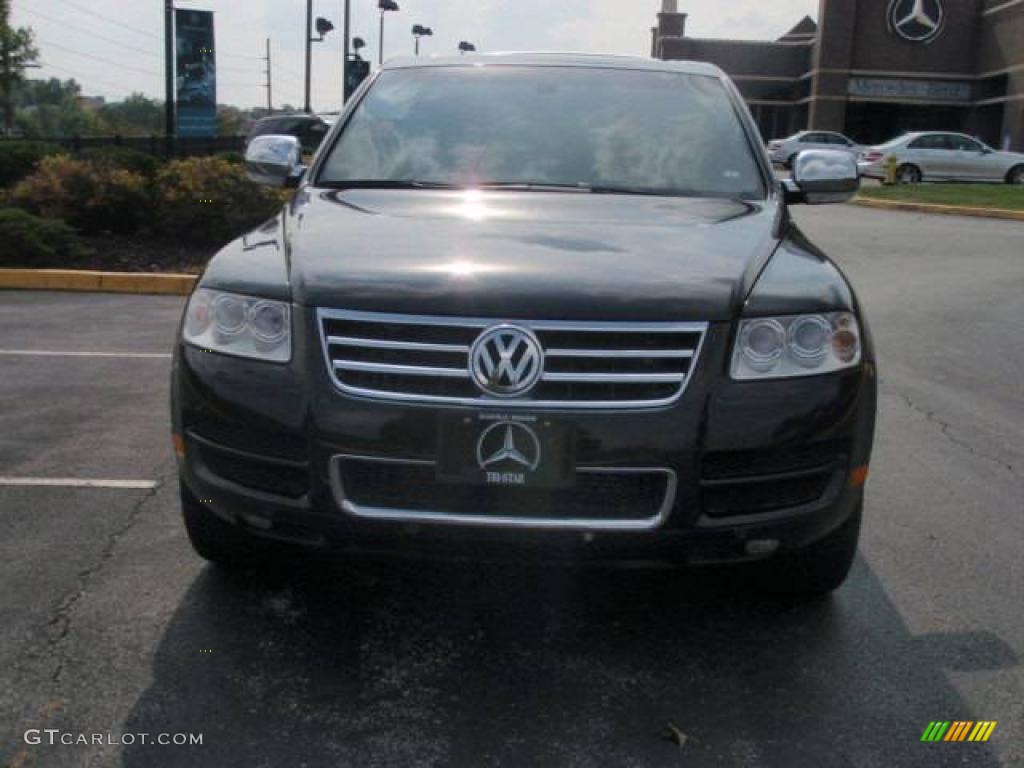 2004 Touareg V8 - Black / Anthracite photo #3