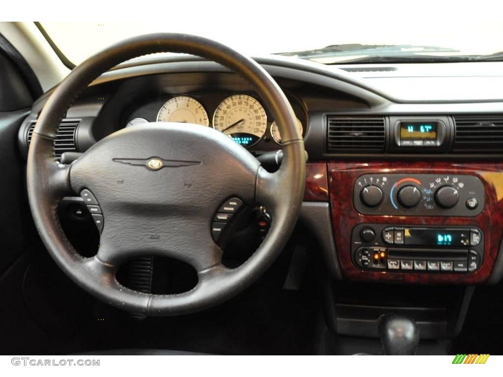 2001 Sebring LXi Sedan - Dark Garnet Red Pearlcoat / Dark Slate Gray photo #7