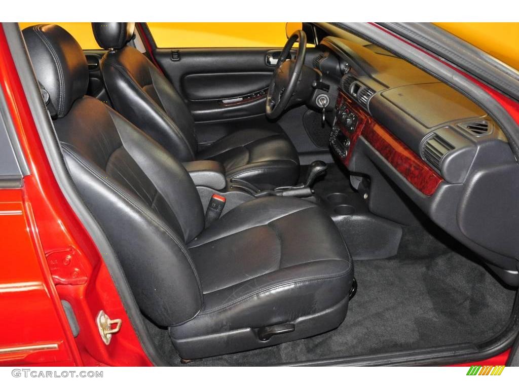 2001 Sebring LXi Sedan - Dark Garnet Red Pearlcoat / Dark Slate Gray photo #16