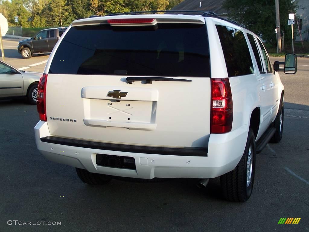 2009 Suburban LT 2500 4x4 - Summit White / Light Titanium/Dark Titanium photo #56