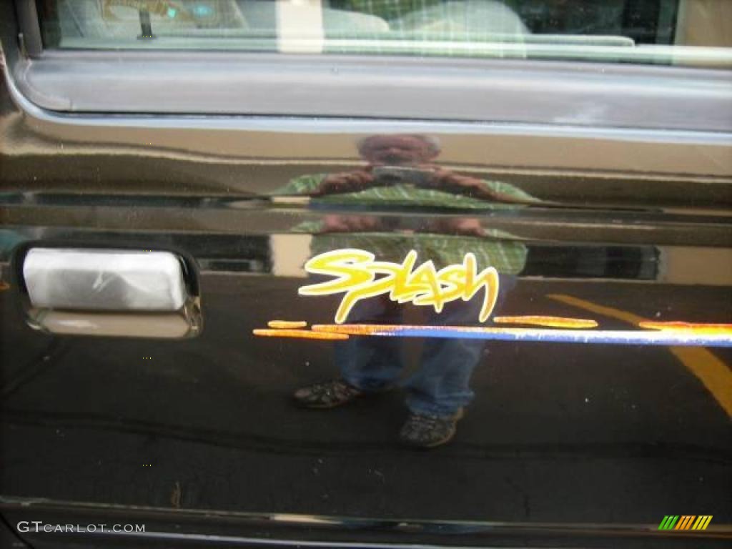 1993 Ranger Splash Regular Cab - Raven Black / Grey photo #4