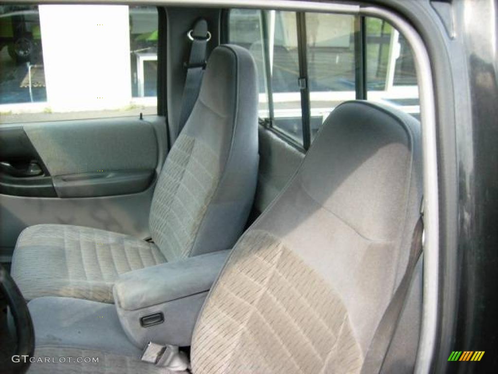 1993 Ranger Splash Regular Cab - Raven Black / Grey photo #9