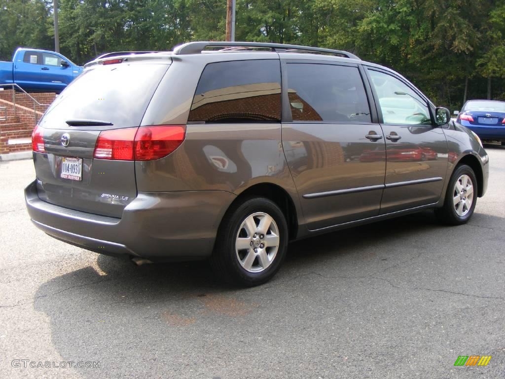 2004 Sienna LE - Phantom Gray Pearl / Stone Gray photo #3