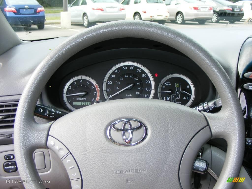 2004 Sienna LE - Phantom Gray Pearl / Stone Gray photo #11
