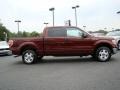 2010 Royal Red Metallic Ford F150 XLT SuperCrew  photo #2