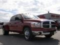 2006 Inferno Red Crystal Pearl Dodge Ram 3500 SLT Mega Cab Dually  photo #1