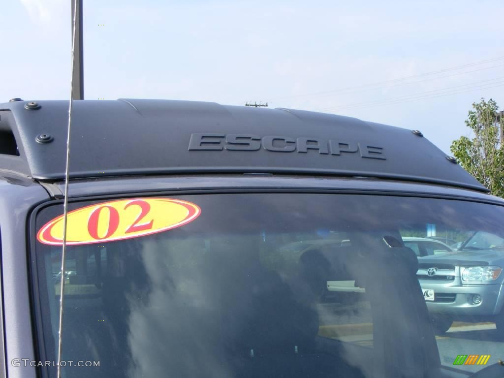 2002 Escape XLT V6 4WD - Dark Shadow Grey Metallic / Medium Graphite photo #16