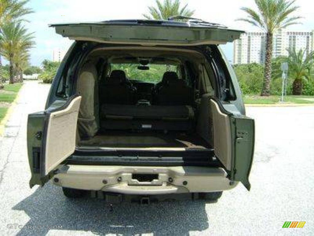 2004 Excursion Eddie Bauer 4x4 - Estate Green Metallic / Medium Parchment photo #5