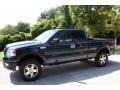 2004 True Blue Metallic Ford F150 FX4 SuperCab 4x4  photo #2