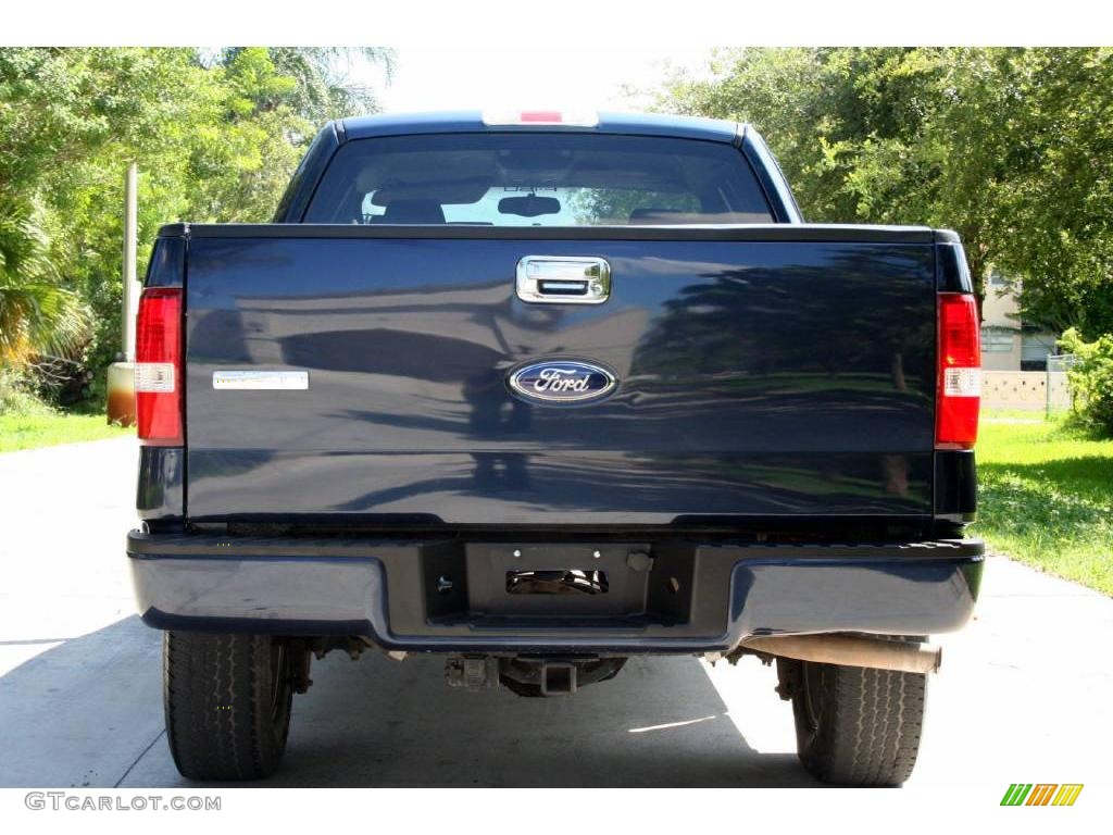 2004 F150 FX4 SuperCab 4x4 - True Blue Metallic / Black/Medium Flint photo #5