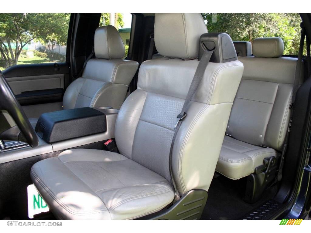 2004 F150 FX4 SuperCab 4x4 - True Blue Metallic / Black/Medium Flint photo #25