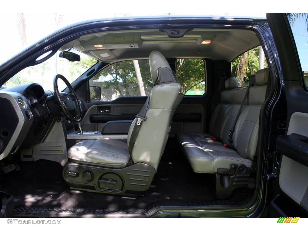2004 F150 FX4 SuperCab 4x4 - True Blue Metallic / Black/Medium Flint photo #31