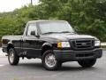 Black 2004 Ford Ranger XL Regular Cab